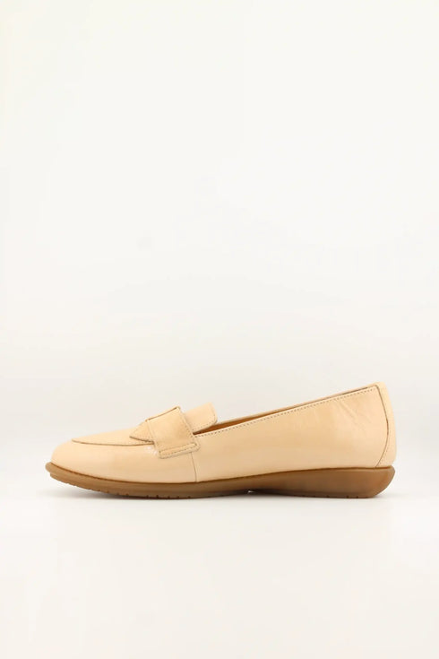 DFC Relax Patent Leather Loafers with Bow Detailing